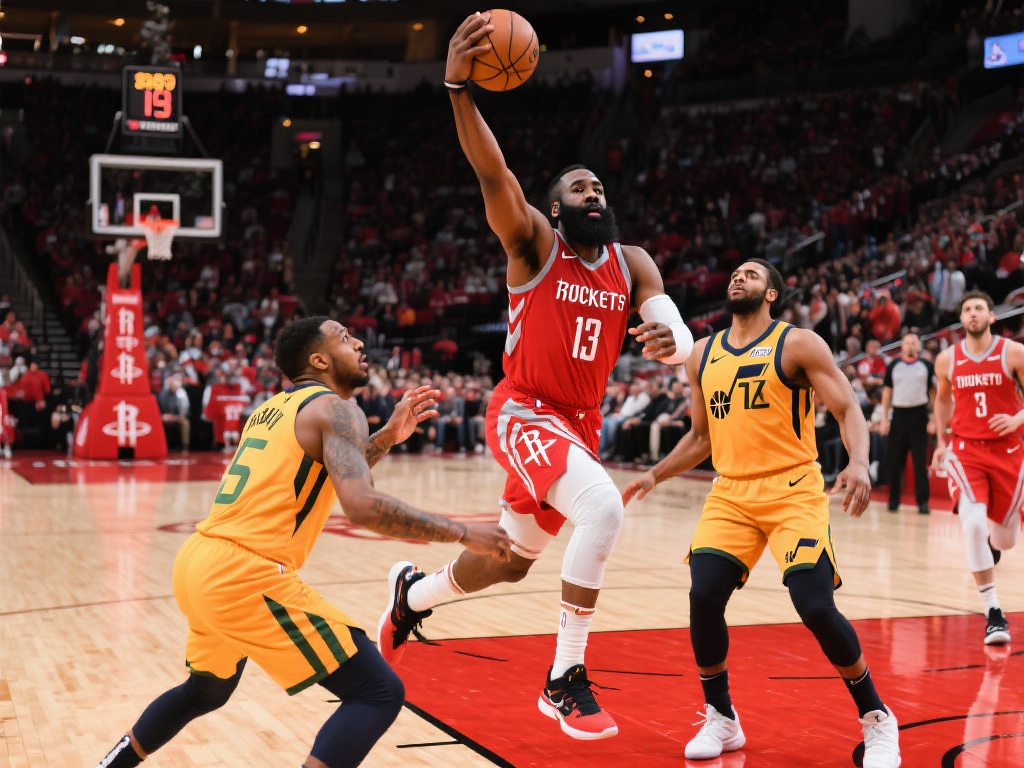 休斯顿火箭队在本场比赛中展现了强大的进攻