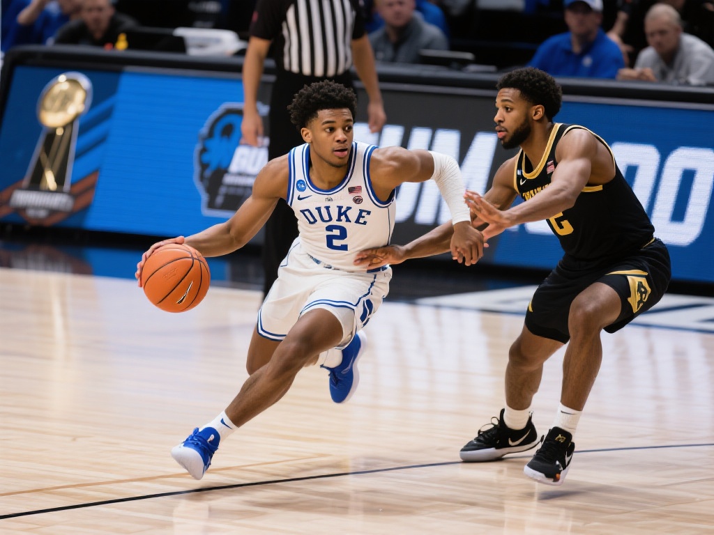 甜瓜:弗拉格若带领球队夺得NCAA冠军,将成为杜克传奇一员 弗拉格不仅在进攻端展现出精准的投篮和突破