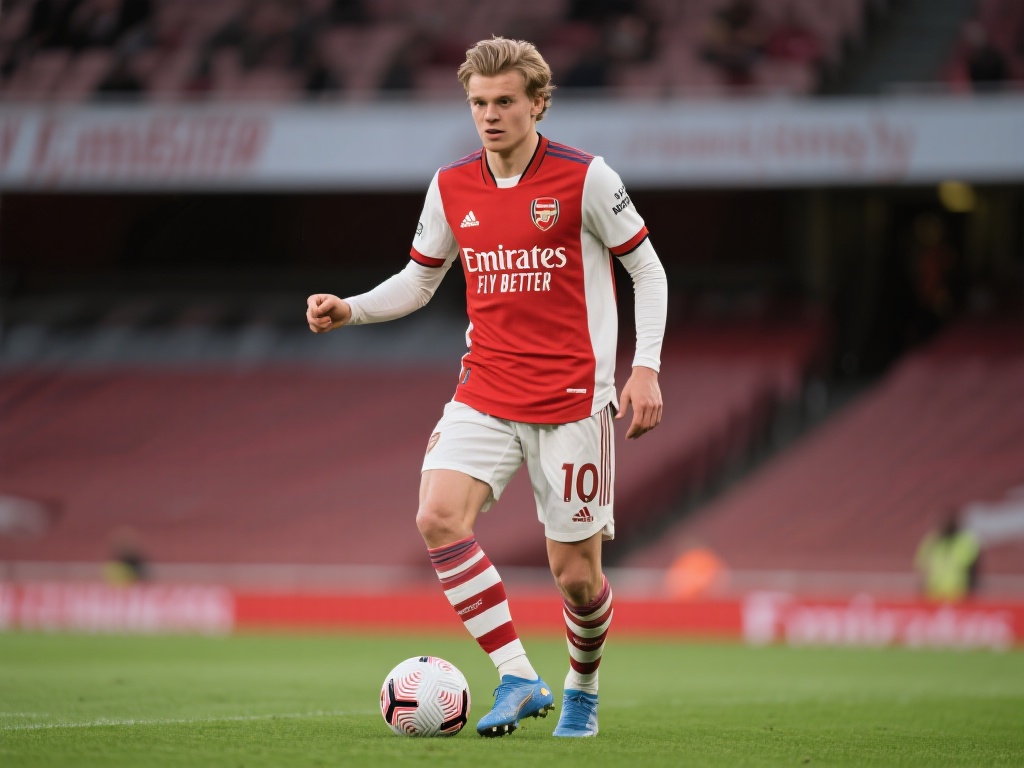 在英超的赛场上，他逐渐展现出卓越的视野和