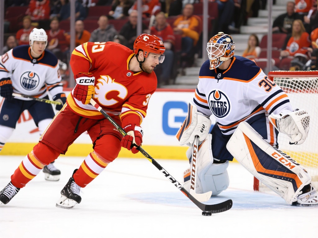 常规赛对决:卡尔加里火焰挑战埃德蒙顿油人 这场常规赛的对决中,战术布置将成为决定胜